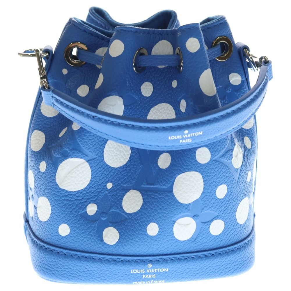 Louis Vuitton YK Nano Noe Monogram Bag Yayoi Kusama Light Blue — view 2