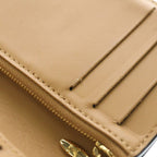 Louis Vuitton LV Vertical Wallet Compact Capucines Black Leather — view 5