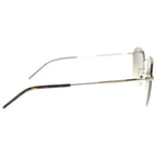 Saint Laurent Paris Asian Fit Square Frame Sunglasses Brown — view 3