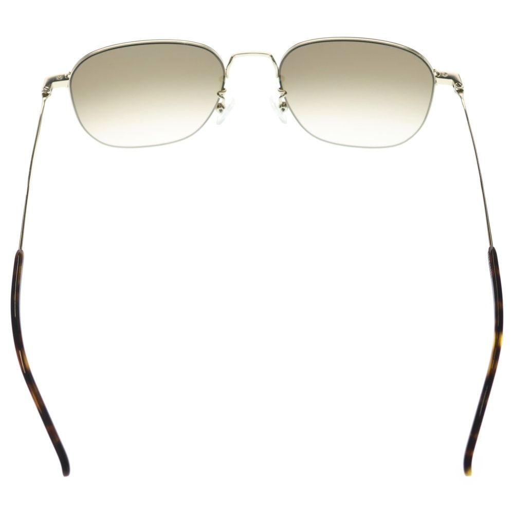 Saint Laurent Paris Asian Fit Square Frame Sunglasses Brown — view 2