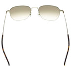 Saint Laurent Paris Asian Fit Square Frame Sunglasses Brown — view 2
