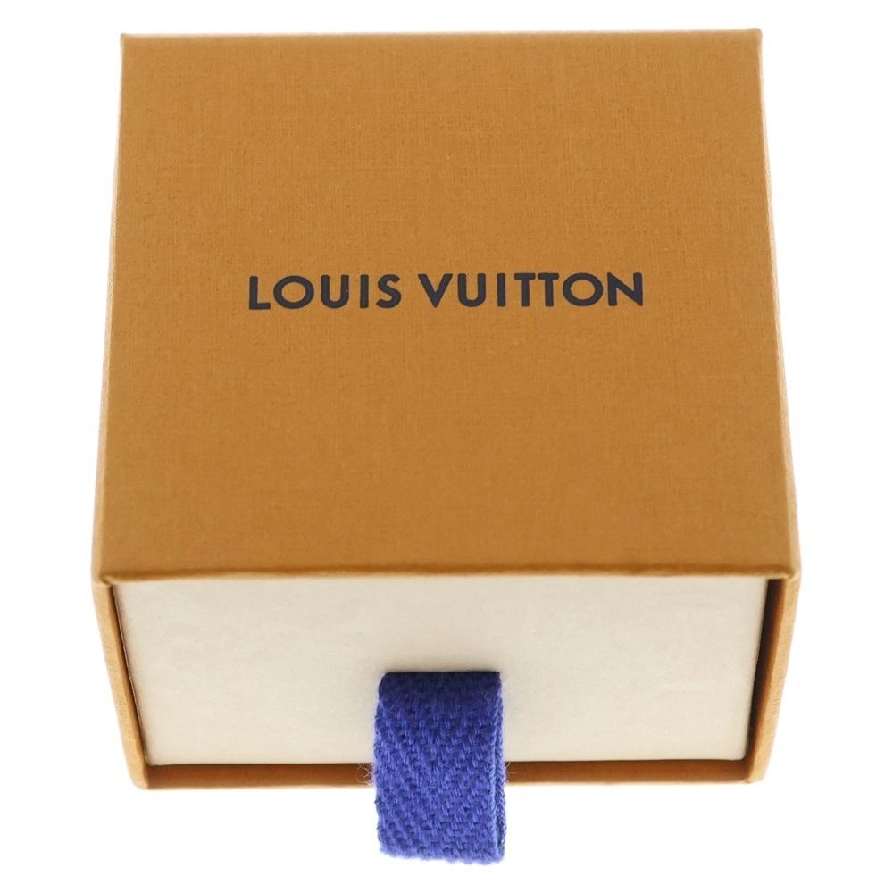 Louis Vuitton Nanogram Hoop Earrings Gold Black — view 6