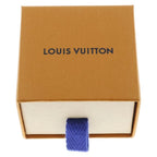 Louis Vuitton Nanogram Hoop Earrings Gold Black — view 6