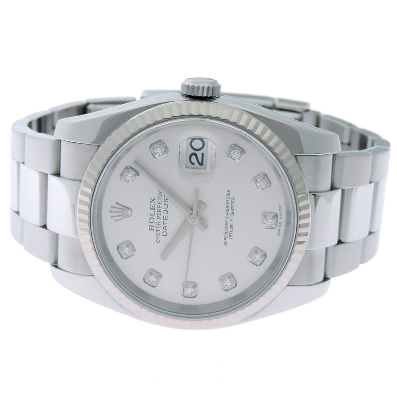 Rolex Watch Silver — view 2