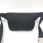 Prada Belt Bag Triangle Plate Nylon Black — view 2