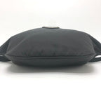 Prada Belt Bag Triangle Plate Nylon Black — view 4