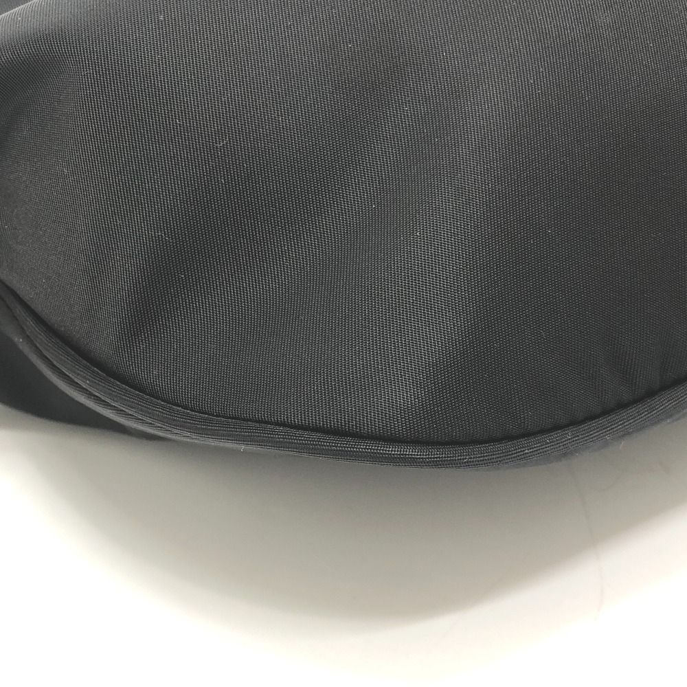 Prada Belt Bag Triangle Plate Nylon Black — view 6