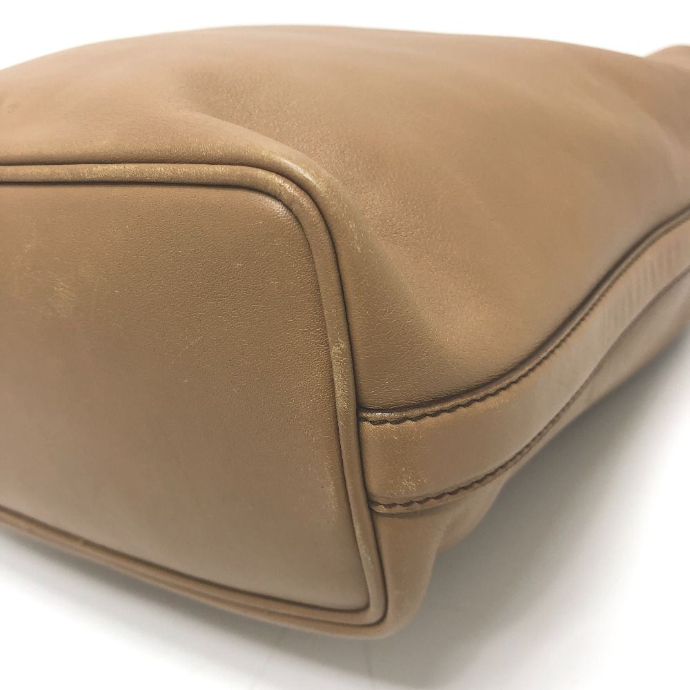 Gucci Shoulder Bag Logo Leather Brown — view 6