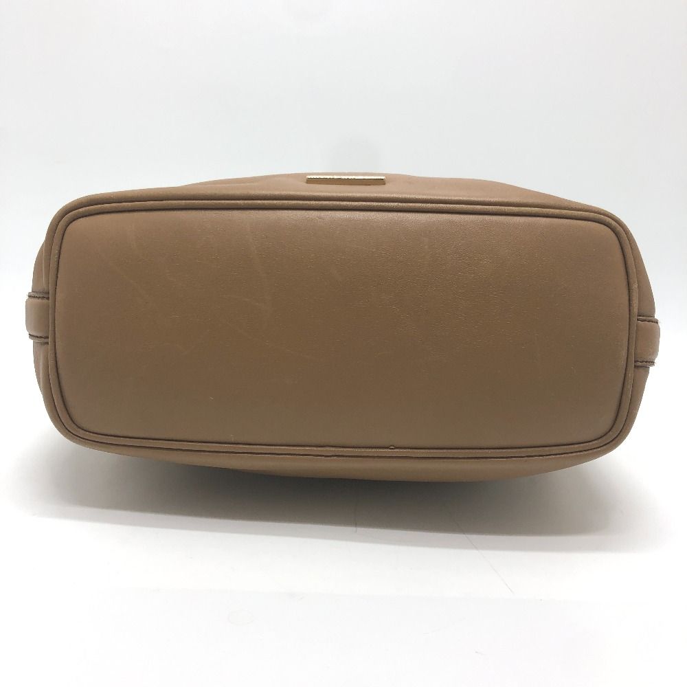 Gucci Shoulder Bag Logo Leather Brown — view 5