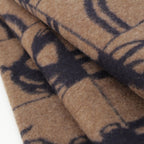 Hermes Cashmere Brides de Gala Order Scarf Brown Black — view 7