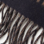 Hermes Cashmere Brides de Gala Order Scarf Brown Black — view 3