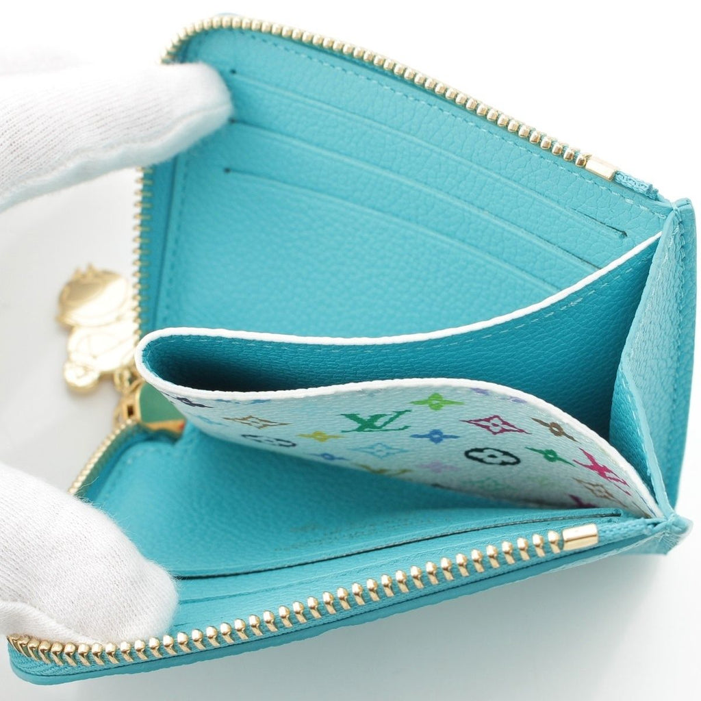 Louis Vuitton Takashi Murakami Portefeuille Noah Calf Compact Wallet Card Kabirable — view 4