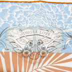 Hermes Jungle Love AU Tampon Silk Carre 70 Scarf — view 7
