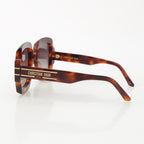 Dior Logo Sunglasses Eyewear Brown — view 3