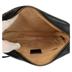 Gucci GG Marmont Camera Bag Black Gold Leather — view 8