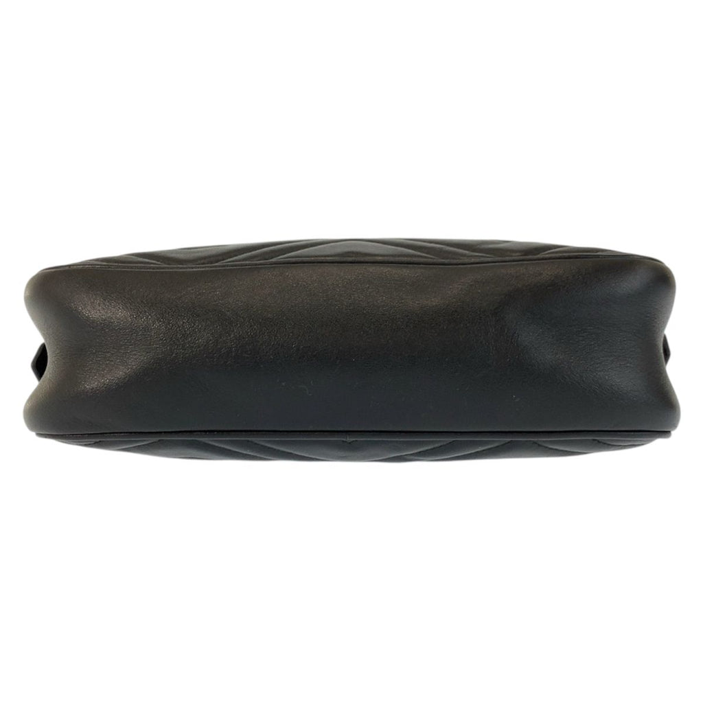 Gucci GG Marmont Camera Bag Black Gold Leather — view 9