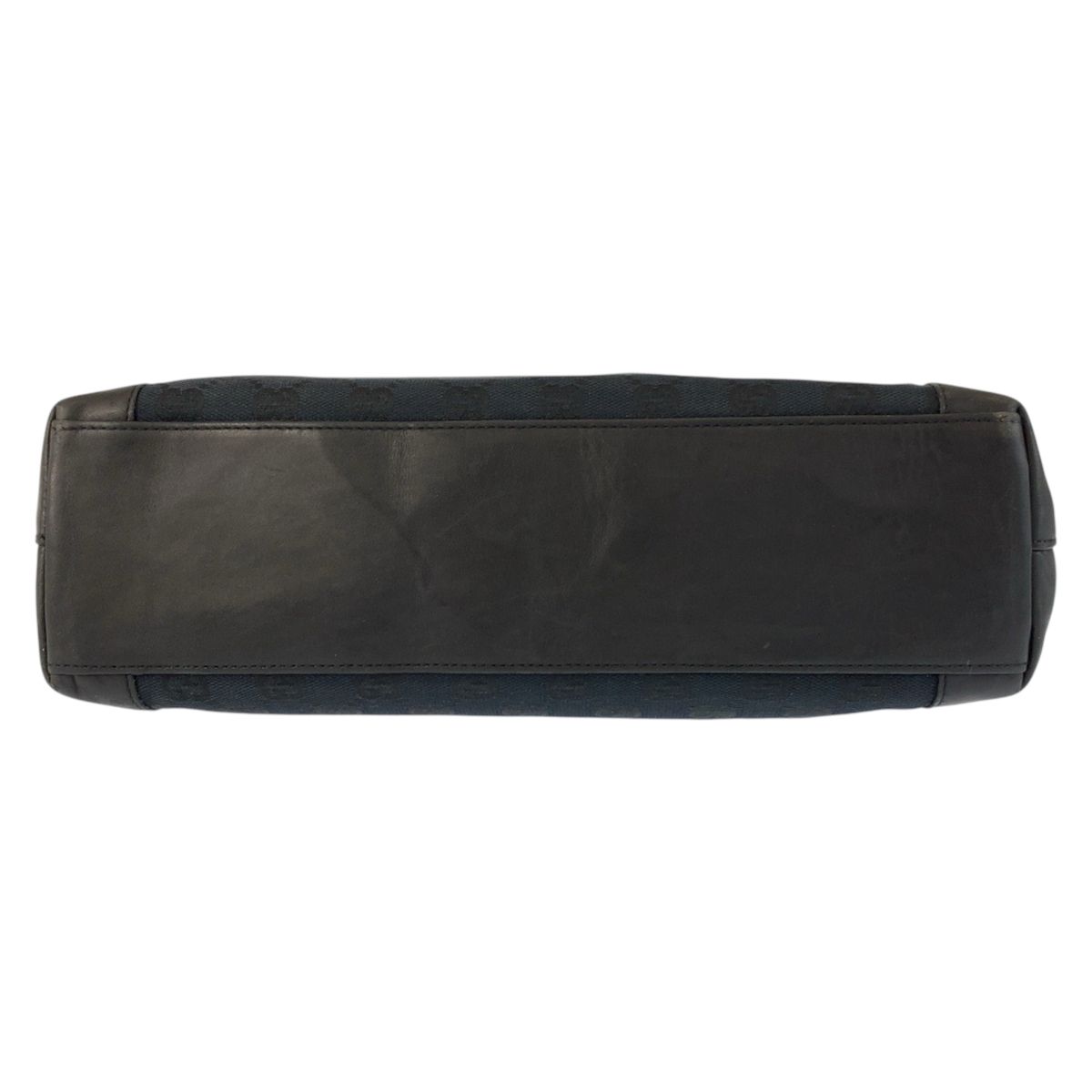Gucci Black GG Canvas Leather 002 Tote — view 9