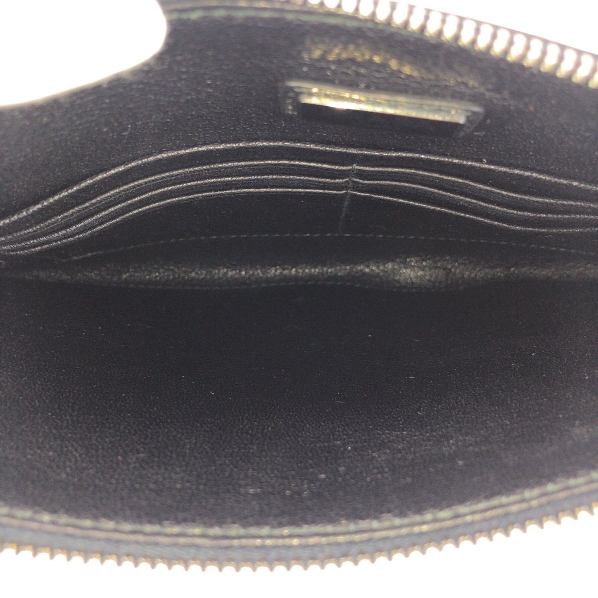 Prada Saffiano Navy Orange Silver Leather Clutch Navyorange — view 7