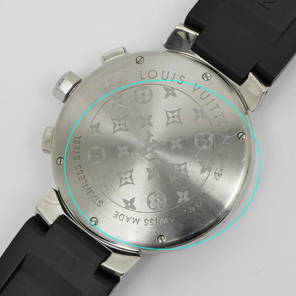 Louis Vuitton Tambour la Bree Cup Chronograph Black Dial Watch — view 5