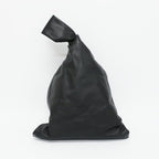 Bottega Veneta Triangle Twist Handbag Black Leather Clutch — view 2