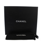 Chanel Lace Up Combat Boots Velvet CC Logo 37C Black — view 9
