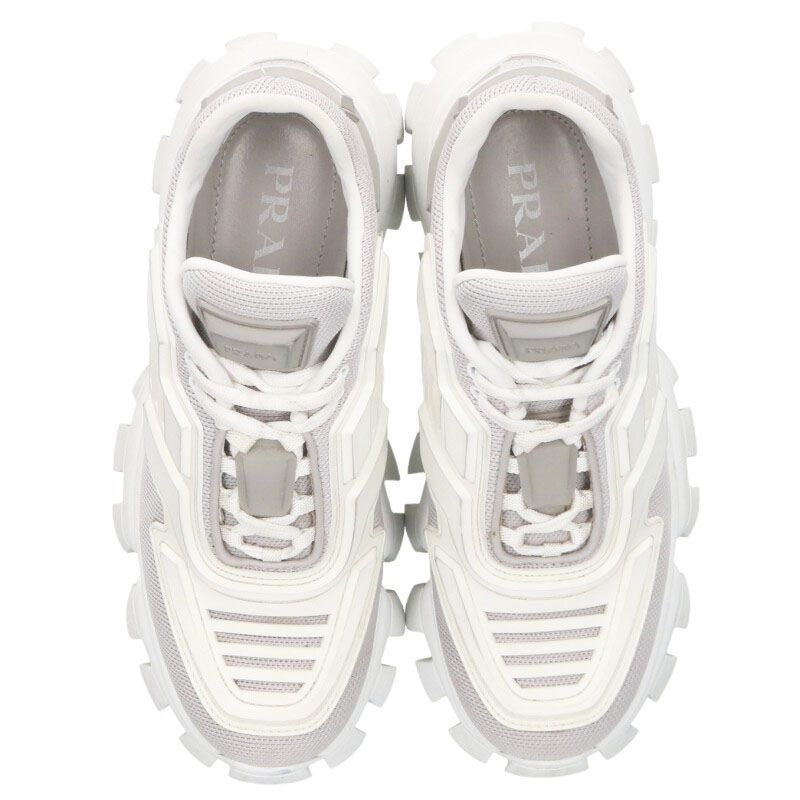 Prada Cloudbust Thunder Cloud Bust Sneakers 35.5 White Gray — view 4