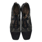 Dior Naughtily-d Flower Lace Short Boots 37.5 Black — view 4