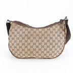 Gucci GG Canvas Leather Shoulder Bag — view 2