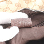 Gucci GG Canvas Leather Shoulder Bag — view 8