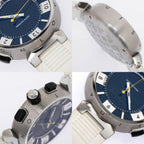 Louis Vuitton Tambour in Black Digital Analog Watch — view 3