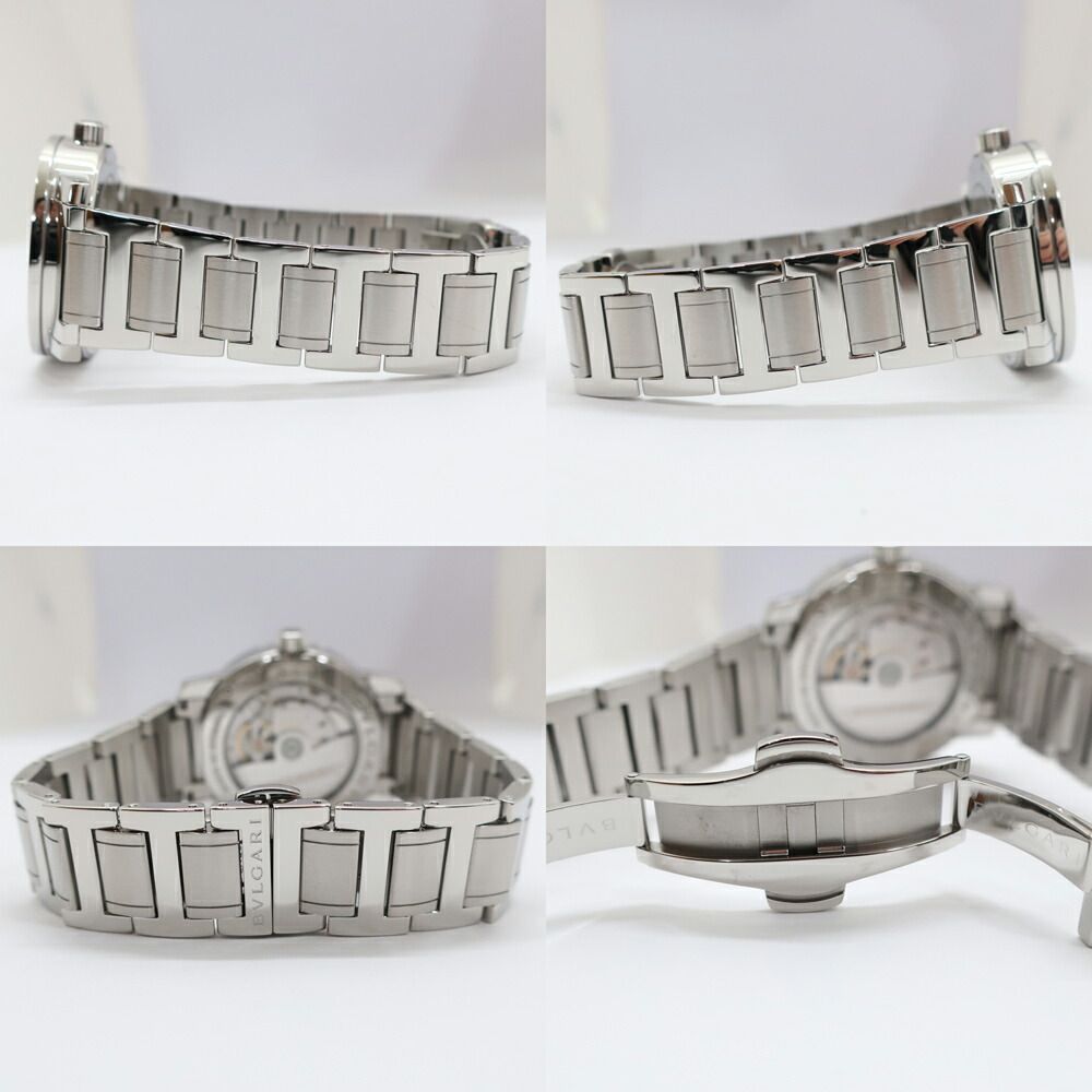 Bvlgari Silver Box and Paper Automatic Watch — view 9