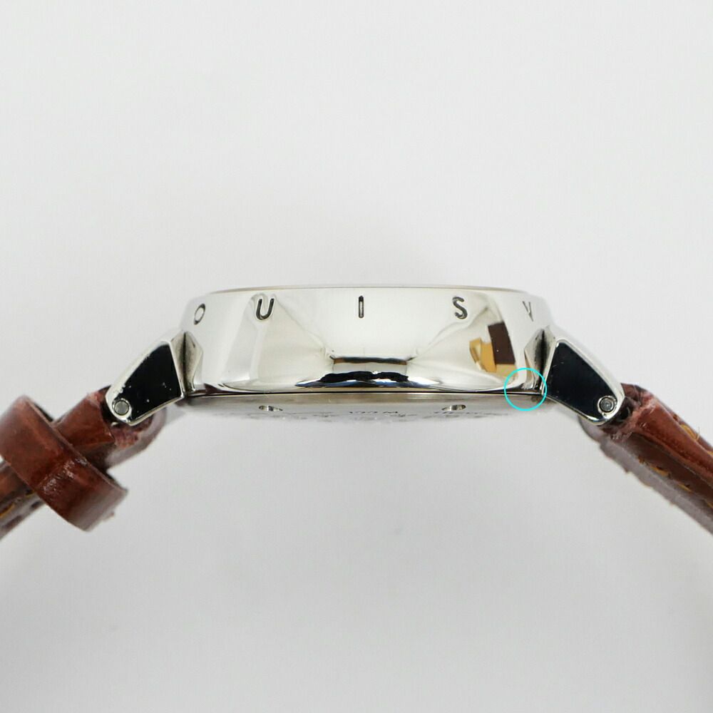 Louis Vuitton Tambour PM Brea Pink Shell Dial Watch — view 6