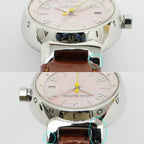 Louis Vuitton Tambour PM Brea Pink Shell Dial Watch — view 7
