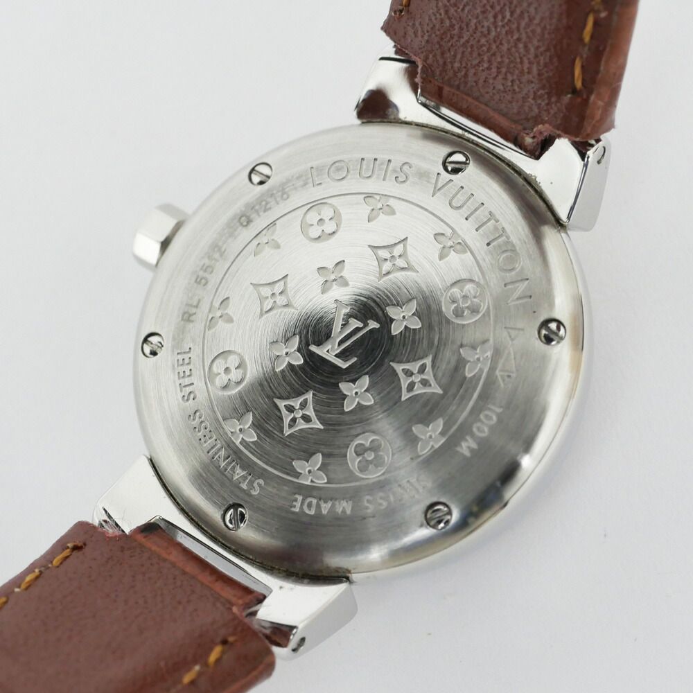 Louis Vuitton Tambour PM Brea Pink Shell Dial Watch — view 4