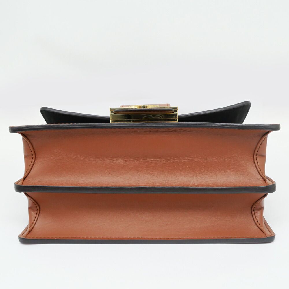 Louis Vuitton Monogram Reverse Dauphine MM Shoulder Bag Brown — view 3
