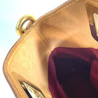 Louis Vuitton Handbag Judy PM Monogram Multicolor Canvas Bronze White — view 3
