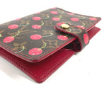 Louis Vuitton Notebook Cover Agenda PM Monogram Cherry Canvas Brown — view 7