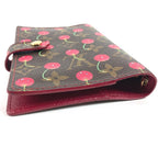 Louis Vuitton Notebook Cover Agenda PM Monogram Cherry Canvas Brown — view 4