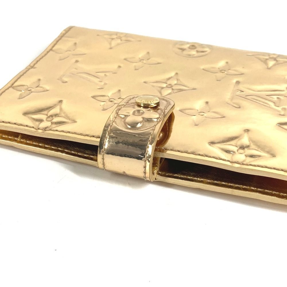 Louis Vuitton Notebook Cover Agenda PM Leather Gold — view 4