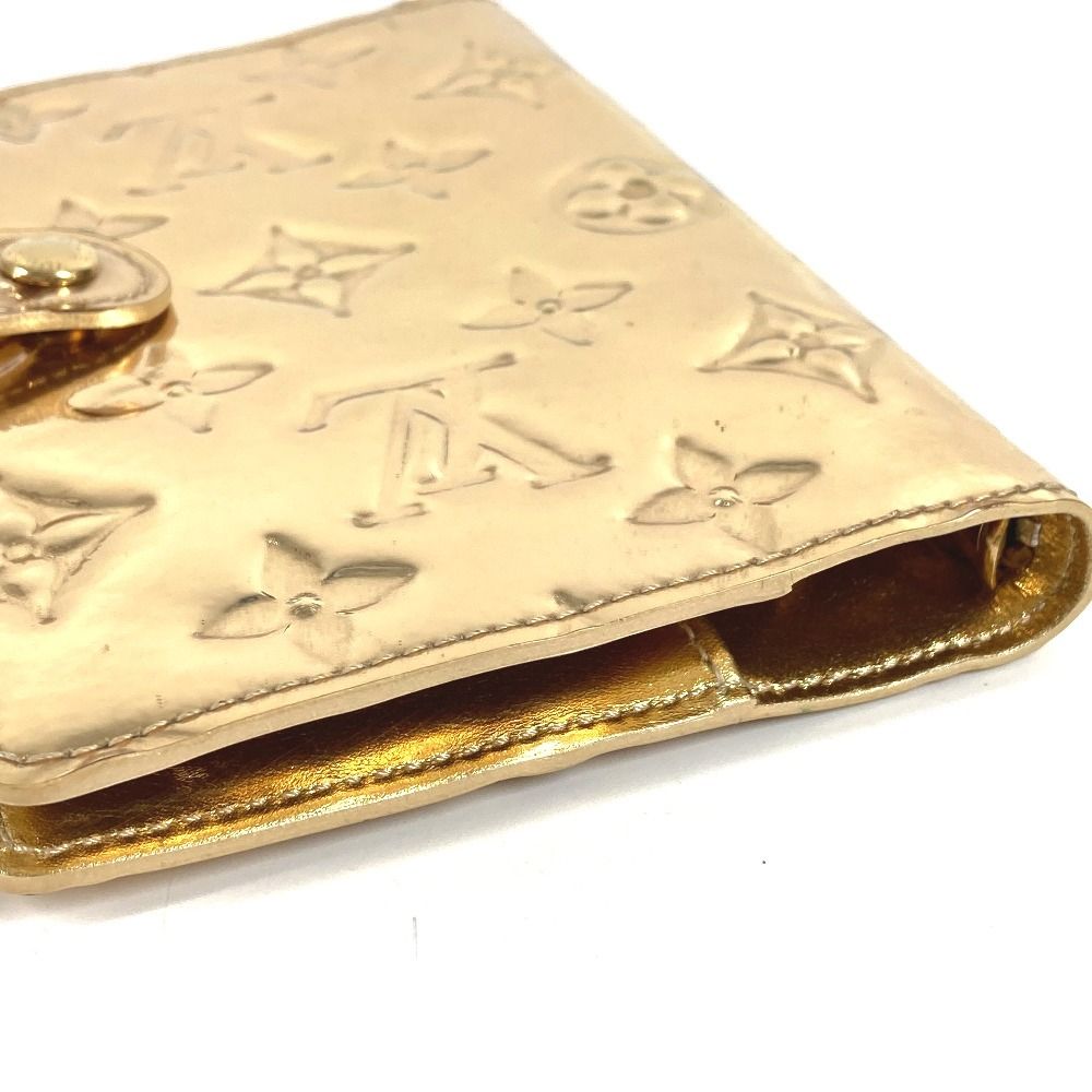 Louis Vuitton Notebook Cover Agenda PM Leather Gold — view 3