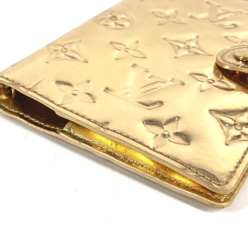 Louis Vuitton Notebook Cover Agenda PM Leather Gold — view 5
