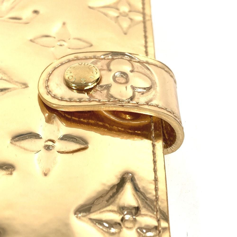 Louis Vuitton Notebook Cover Agenda PM Leather Gold — view 7