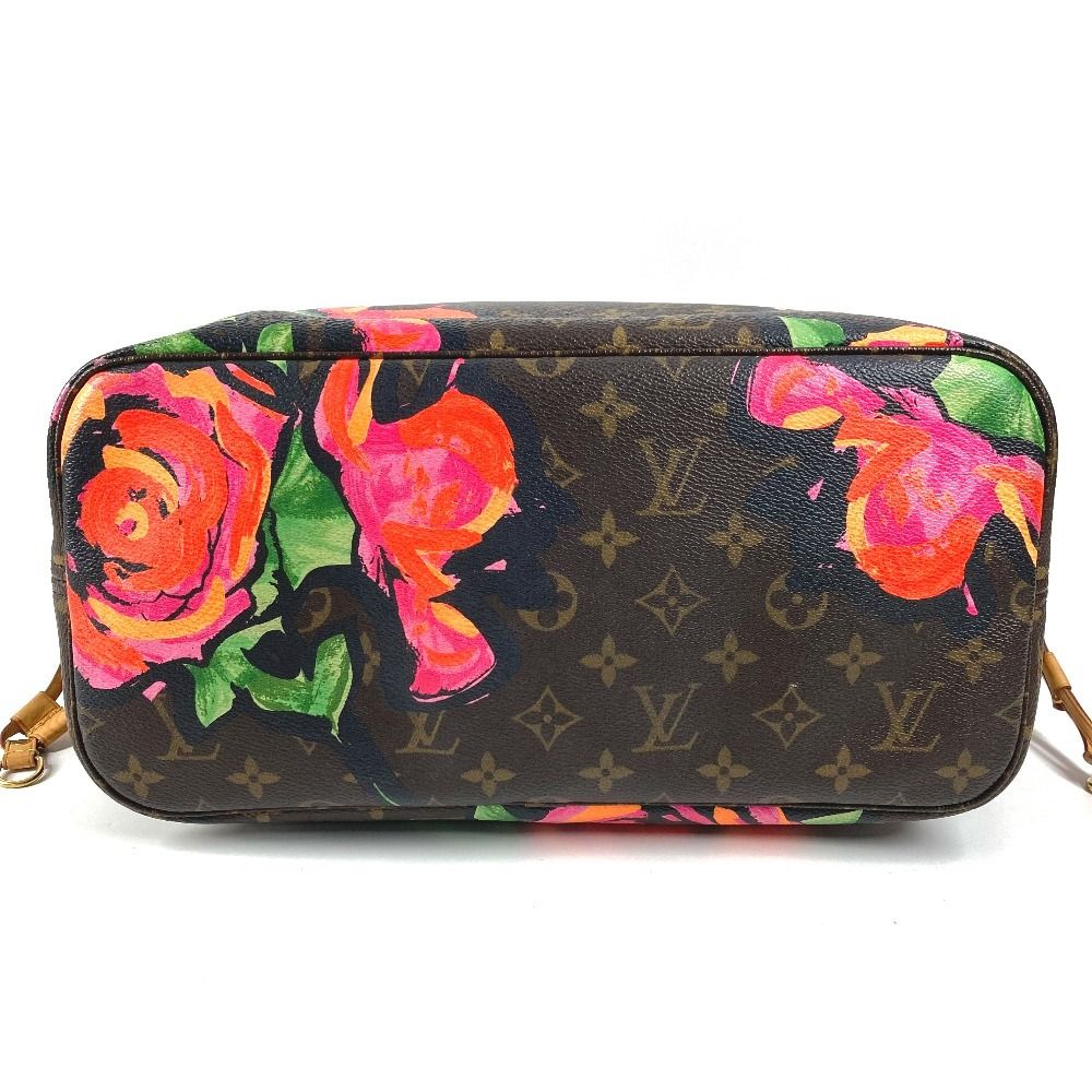 Louis Vuitton Tote Neverfull MM Monogram Canvas Pink — view 5