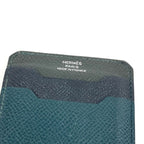 Hermes Card Case Logo City Epsom Black — view 2