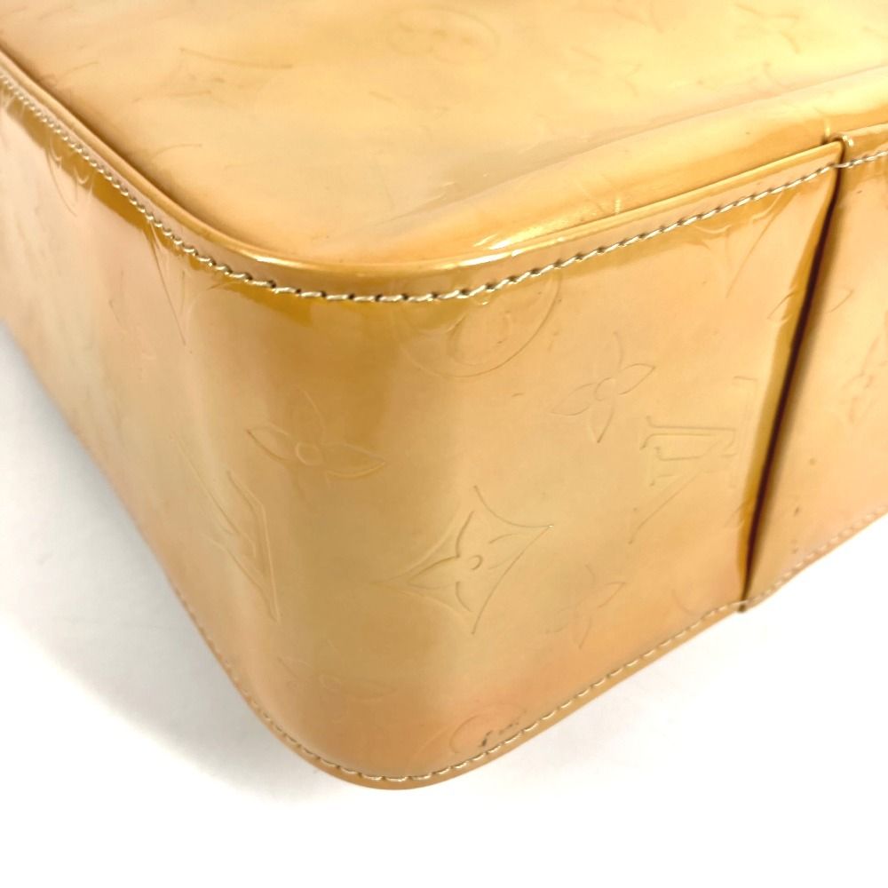 Louis Vuitton Shoulder Bag Columbus Monogram Vernis Canvas Beige — view 7