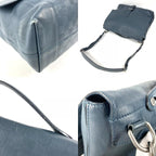 Louis Vuitton Shoulder Bag Loft Damier Infini Leather Cosmos Navy — view 7