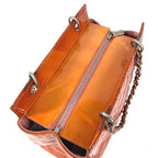 Chanel Shoulder Bag CC Logo Enamel Pink — view 3