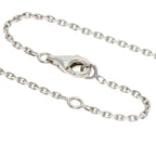 Chanel Camellia Diamond Necklace 18k White Gold — view 3