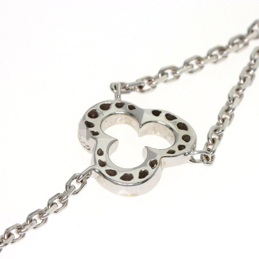 Chanel Camellia Diamond Necklace 18k White Gold — view 7