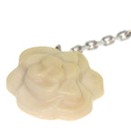 Chanel Camellia Diamond Necklace 18k White Gold — view 8